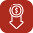cost reduction icon