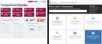 Ajuntaments Manlleu i Olesa administració digital