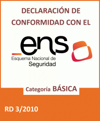 Declaration of Conformity with the ENS