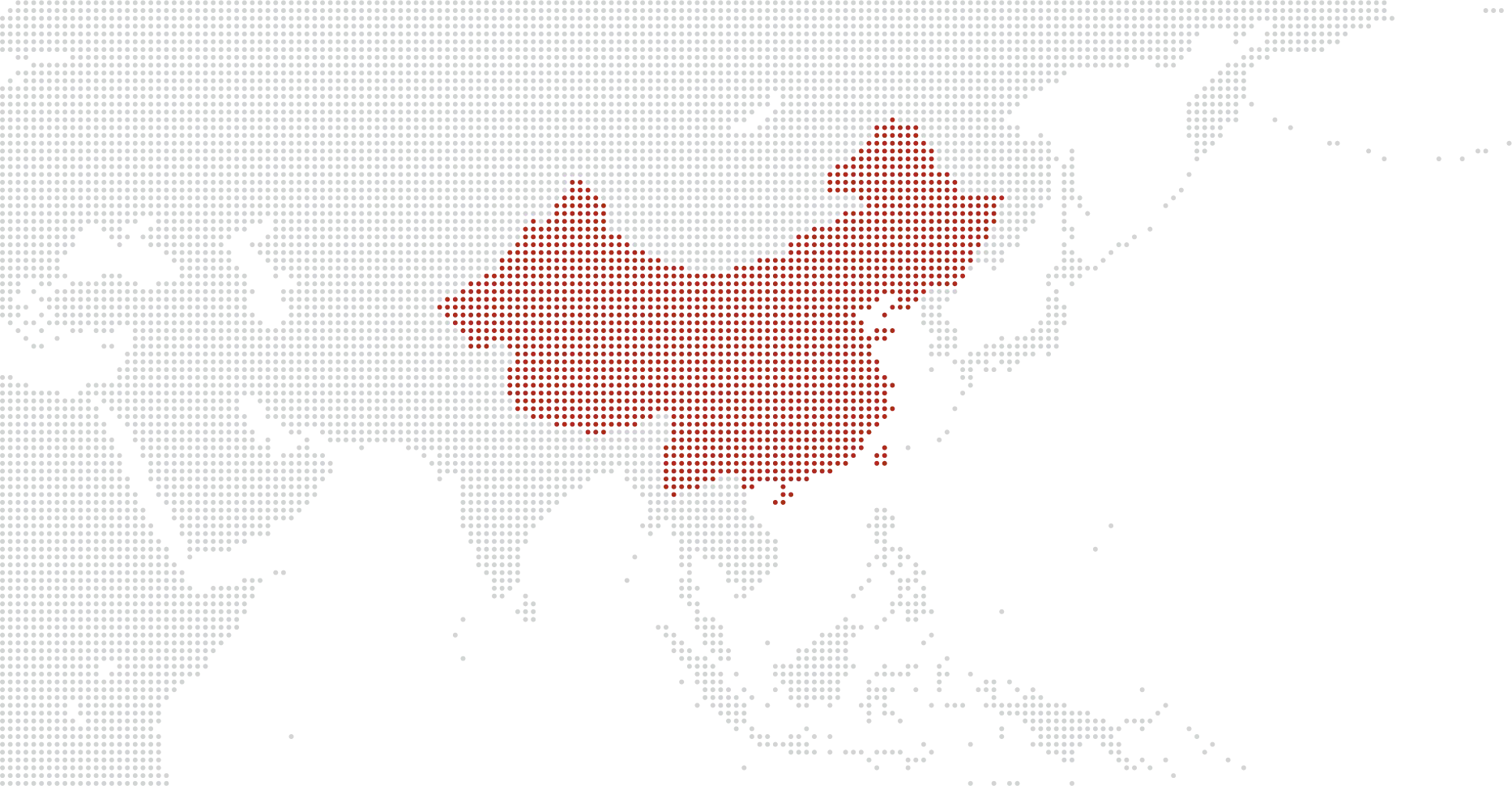 Mapa de onde o chinês é falado